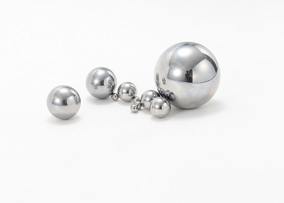 Bolas de rolamento de aço inoxidável da precisão das bolas 4.762mm 6.350mm 31.750mm da esfera de AISI 440C