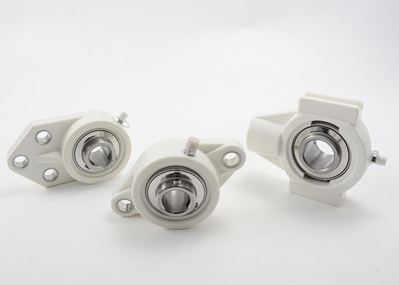 Bloco de descanso termoplástico da flange que carrega os rolamentos de aço inoxidável SS UCFLPL204 da inserção